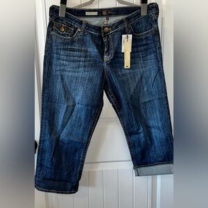 Kut from the Kloth Dark Blue Straight Leg Jeans